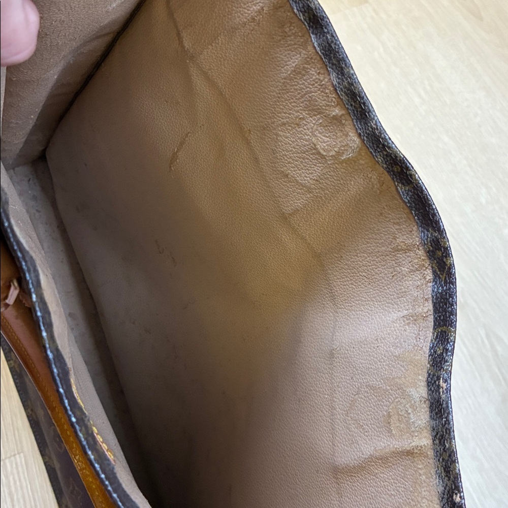 Louis Vuitton Brown Sac Plat Monogram Shopper Tote - Picture 5 of 17